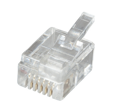 Modular-Stecker DEC UTP, E-MO 6/6 SF -- 100 Stck, 37542.1-100 (Produktbild 1)