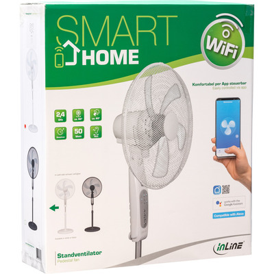 InLine® SmartHome Stand-Ventilator, schwarz  (Produktbild 5)
