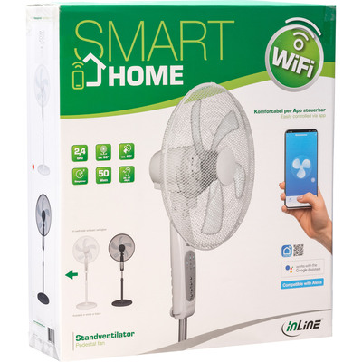 InLine® SmartHome Standventilator, weiß  (Produktbild 5)