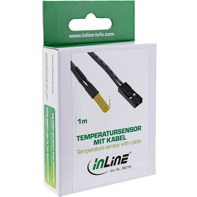 InLine® Temperatursensor, mit Kabel, 1m (Produktbild 2)