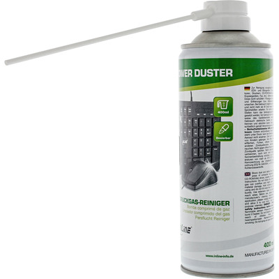 InLine® Druckluft-Reiniger, Spraydose 400ml (Produktbild 2)