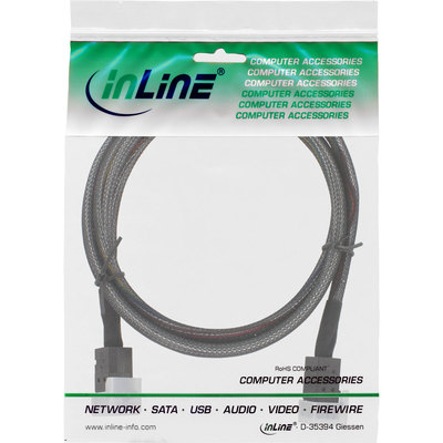InLine Mini-SAS HD Kabel, SFF-8643 zu SFF-8643, mit Sideband, 1m (Produktbild 11)