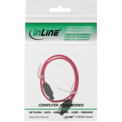 InLine® SATA 6Gb/s Kabel, mit Lasche, 0,3m (Produktbild 11)