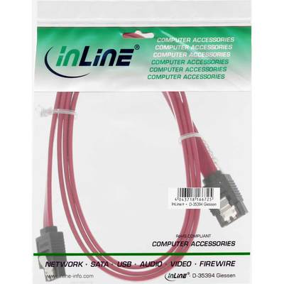 InLine SATA 6Gb/s Kabel, mit Lasche, 1m (Produktbild 11)