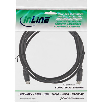 InLine® S-VHS Kabel, 4pol mini DIN Stecker / Stecker, 2m (Produktbild 11)