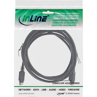 InLine® S-VHS Kabel, 4pol mini DIN Stecker / Stecker, 2m (Produktbild 11)