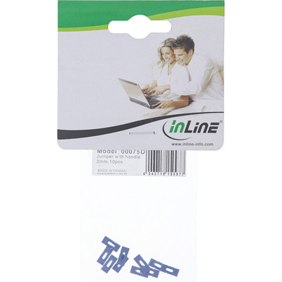 10er Pack InLine® Jumper (Kurzschlußbrücken) mit Lasche, 2mm (Produktbild 11)