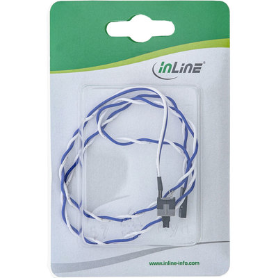 InLine® Strom Reset-Taster, mit Kabel, 0,3m (Produktbild 11)