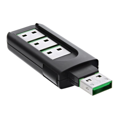 InLine® USB Portblocker, blockt bis zu 4 Ports (Produktbild 3)