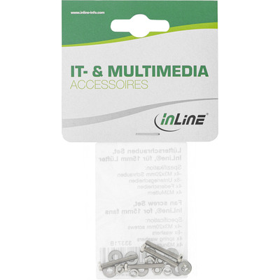 InLine® Lüfterschrauben Set, für 15mm Lüfter (Produktbild 11)