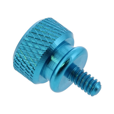 InLine® Rändelschrauben für Gehäuse, Alu, blau, 10er Pack (Produktbild 3)