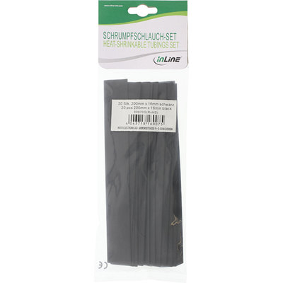 InLine® Schrumpfschlauch 200mm lang, 16mm > 8mm 20er Pack (Produktbild 2)