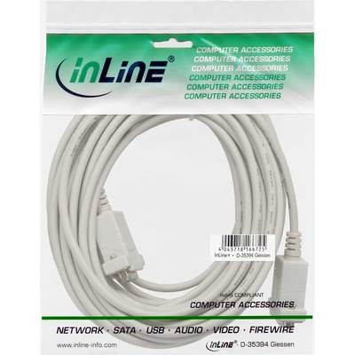 InLine® Nullmodemkabel, 9pol Buchse / Buchse, 10m, geklippt (Produktbild 11)