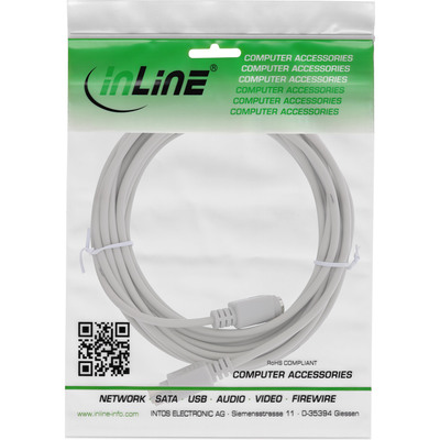 InLine® PS/2 Verlängerung, Stecker / Buchse, 5m (Produktbild 2)