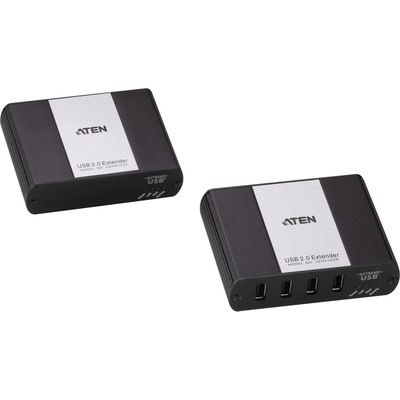 ATEN UEH4102, USB over LAN Verlängerung 4-Port, USB 2.0 Cat.5 Extender bis 100m (Produktbild 2)