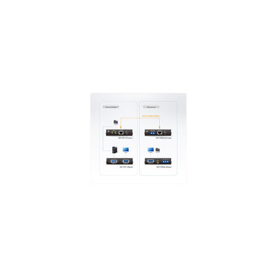 ATEN VE170RQ Audio/Video Extender, Empfängereinheit, max. 300m  (Produktbild 5)
