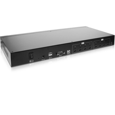 InLine® HDMI 4x4 Multi View Matrix / Videowand Switch, 4 Eingänge auf 4 Ausgänge (Produktbild 2)