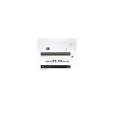 ATEN VS0801HB Video-Switch HDMI 8-fach Umschalter, True 4K (Produktbild 6)