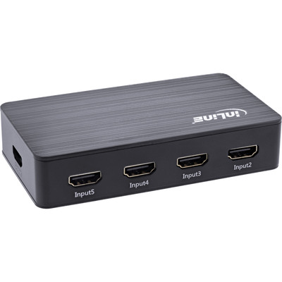 InLine® HDMI Switch, 5-fach, 4K2K@60Hz, HDCP 2.2 (Produktbild 2)