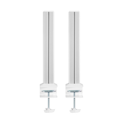 InLine® Slatwall Befestigungssäulen Aluminium, für Tischhalterung Panel, 2er Set (Produktbild 3)