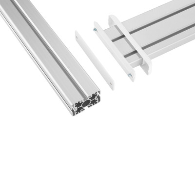InLine® Slatwall Panel Aluminium, für Tischhalterung, 1m (Produktbild 3)