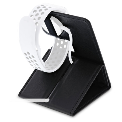 InLine® Reise-Ständer für Apple Watch für Nachttisch, Schreibtisch, Regal, schwarz, faltbar (Produktbild 2)