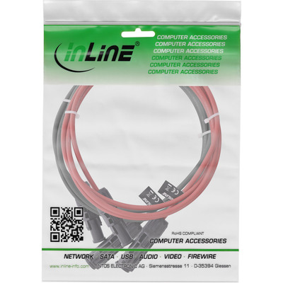 InLine® Solarkabel Verlängerungs-Set inkl. Solarstecker 6mm² schwarz/rot 3m (Produktbild 2)