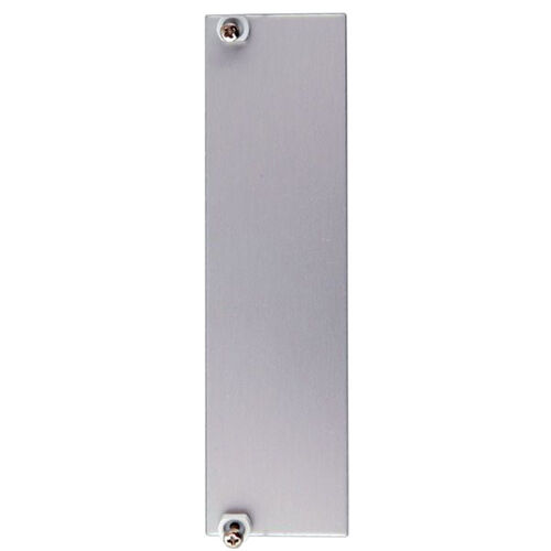 Blindplatte 3HE/14TE Alu elox. mit -- Schraubensatz, 53711.21 (Produktbild 1)
