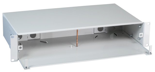 Spleibox 2HE ausziehbar ohneFrontblende, 53610.0 (Produktbild 1)