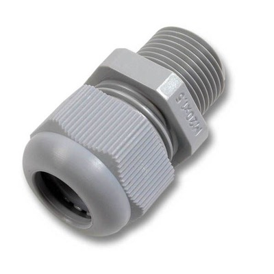 Kabelverschraubung PG-13,5 schwarz,Kunsstoff ohne Gegenmutter, 53011.1 (Produktbild 1)