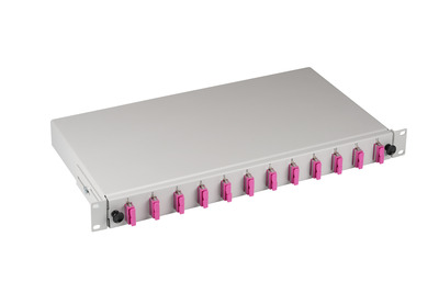 Spleißbox SC 50/125µm OM4 ausziehbar, 12 -- Pigtails/ 6 Kupplungen, B71203L12OM4 (Produktbild 1)