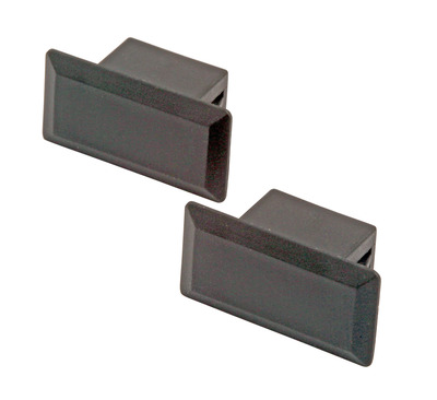 Blindstopfen Kunststoff schwarz für Bohrungen -- E2000©/SC simplex/LC duplex,VPE100, 53026.1-100 (Produktbild 1)