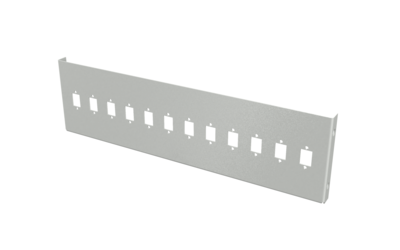 Verteilerplatte 12 SC-Duplex für -- Miniwandverteiler 53605.1V2, 53605.4V2 (Produktbild 1)