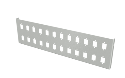 Verteilerplatte 24 SC-Simplex für -- Miniwandverteiler 53605.1V2, 53605.3V2 (Produktbild 1)