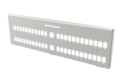 Verteilerplatte 48 SC-Simplex  -- für Wandverteiler 53604.1V2 (32cm ), 53604.3V2 (Produktbild 1)
