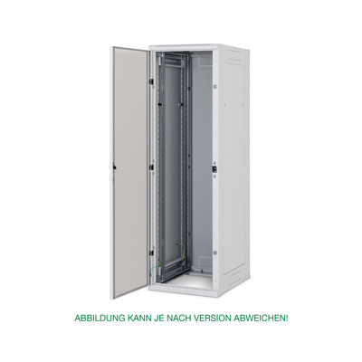 Triton RYA-47-A68-CAX-A1 19 Netzwerkschrank 47HE, 600x800mm, Glastür, grau (Produktbild 2)