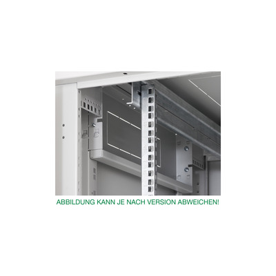 Triton RYA-47-A68-CAX-A1 19 Netzwerkschrank 47HE, 600x800mm, Glastür, grau (Produktbild 6)