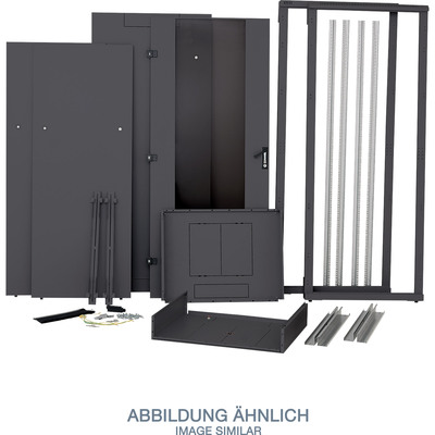 Triton RZA-15-A69-BAX-N1 19 Standschrank, zerlegbar, 15HE/600x900, schwarz  (Produktbild 5)