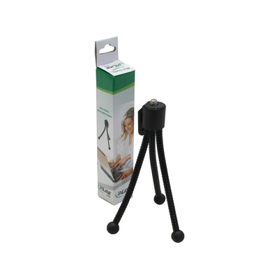InLine® Mini-Stativ für Digitalkameras, 12,5cm Höhe, schwarz (Produktbild 2)