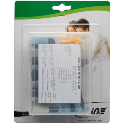 InLine® Staubschutz-Set, für Computer-Schnittstellen, 44-teilig (Produktbild 11)