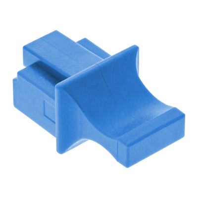 InLine® Staubschutz, für RJ45 Buchse, Farbe: blau, 10er Blister (Produktbild 2)