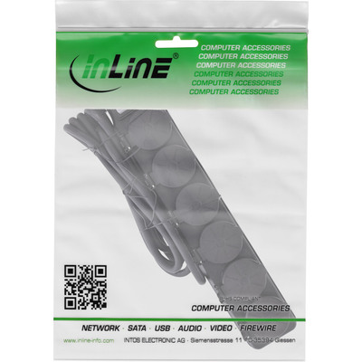 InLine® Outdoor-Steckdosenleiste, 6-fach Schutzkontakt, IP44, mit Schalter, 5m (Produktbild 3)