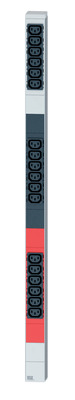 Steckdosenleiste vertikal 18 x C13 -- 3-phasig, Stecker CEE 16 A rot, 691785 (Produktbild 1)