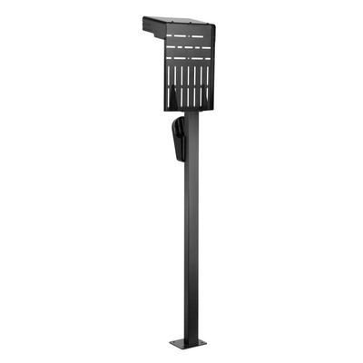 InLine® Universal Wallbox-Standfuß mit EV-Ladekabel Halterung, schwarz (Produktbild 3)