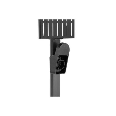 InLine® Universal Wallbox-Standfuß mit EV-Ladekabel Halterung, schwarz (Produktbild 6)