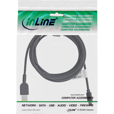 InLine® USB-C zu Lenovo Notebook (rechteckig) Ladekabel, 2m (Produktbild 2)