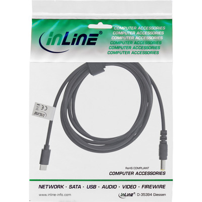 InLine® USB-C zu ASUS/Lenovo Notebook (rund) Ladekabel, 2m (Produktbild 2)