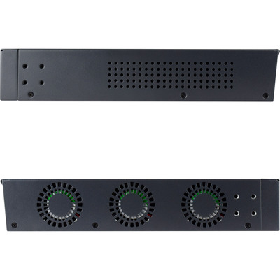 InLine® PoE++ Gigabit Netzwerk Switch 16 Port, 1Gb/s, 2xSFP, 19 1HE, Metall, Lüftersteuerung, mit Display, Passwortschutz, 300W  (Produktbild 5)