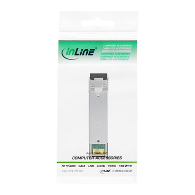 InLine® SFP Modul LWL SX 850nm Multimode mit LC Buchsen, 550m, 1,25Gb/s (Produktbild 3)