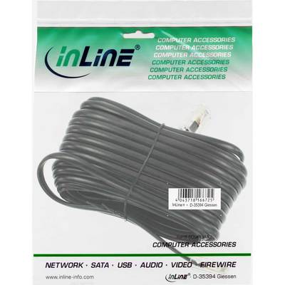 InLine® ISDN Anschlußkabel, RJ45 Stecker / Stecker (8P4C), 10m (Produktbild 11)